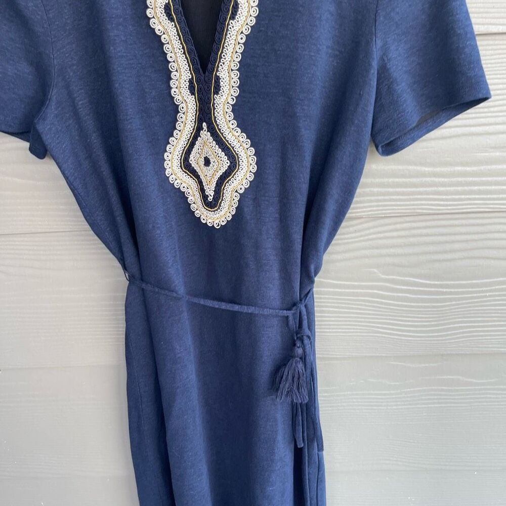 Tory Burch Liliana soutache linen dress - Picture 5 of 8